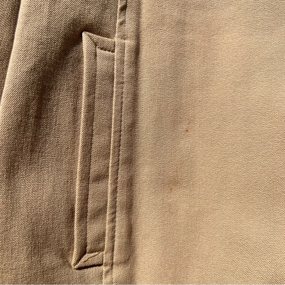 Gap Stretch Womens Light Zipper Jacket Color Beige Size 10 - Picture 8 of 10